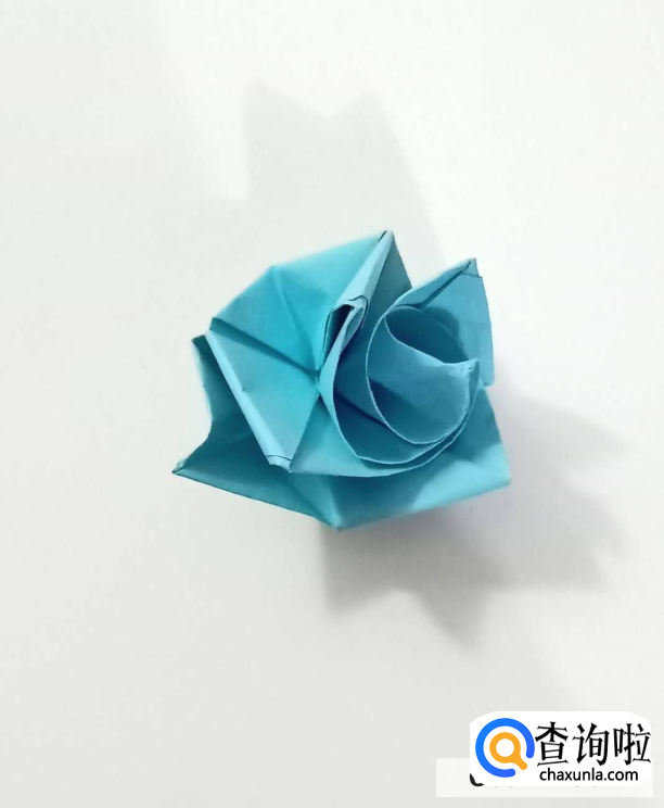 怎么折玫瑰花
