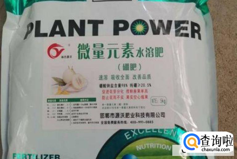 硼肥在果树使用禁忌