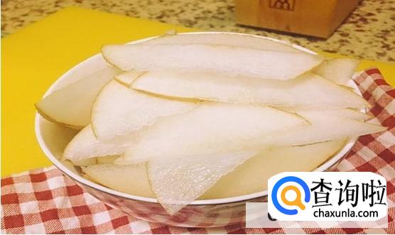 白梨炖冰糖是治咳嗽吗