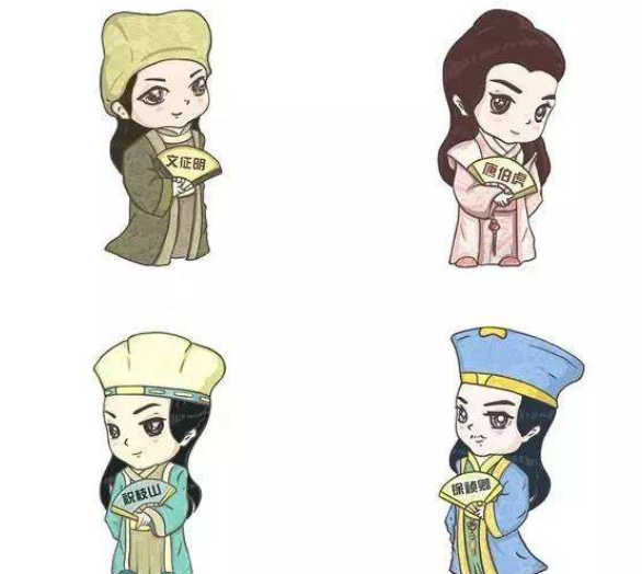 四大才子是谁