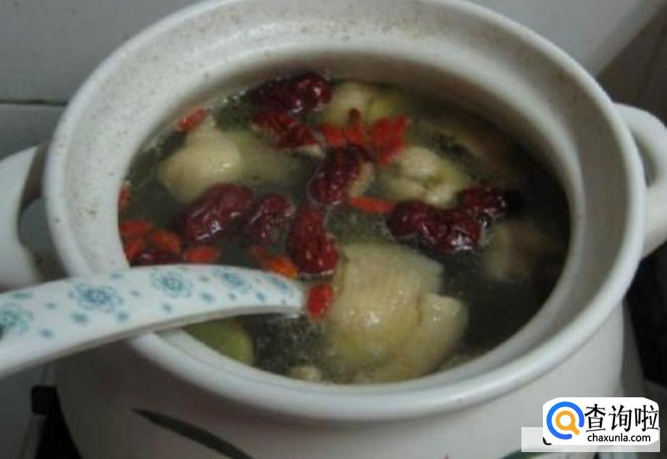 香菇炖鸡汤