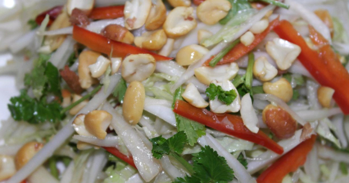 凉拌白菜丝怎么拌好吃窍门