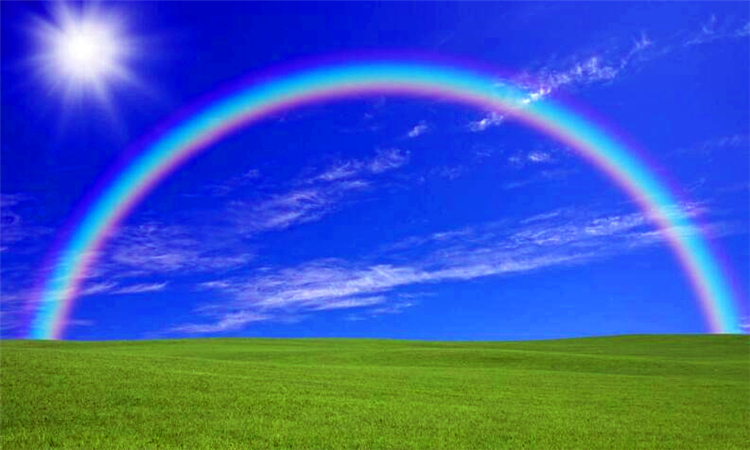 为什么雨后天上挂着彩虹