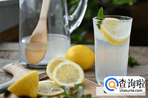 怎么喝柠檬水可以祛斑