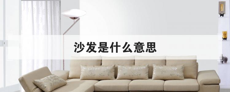 沙发是什么意思