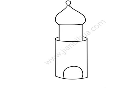 城堡简笔画