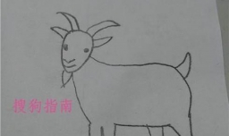 怎样画山羊?画山羊教程