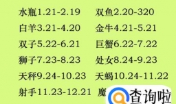 星座配对大全