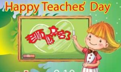 英语教师节祝福语