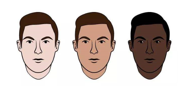 人类肤色遗传规律