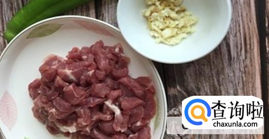 辣椒炒肉丝br