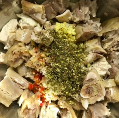 干拌鸡的做法