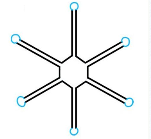 雪花简笔画