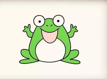青蛙简笔画