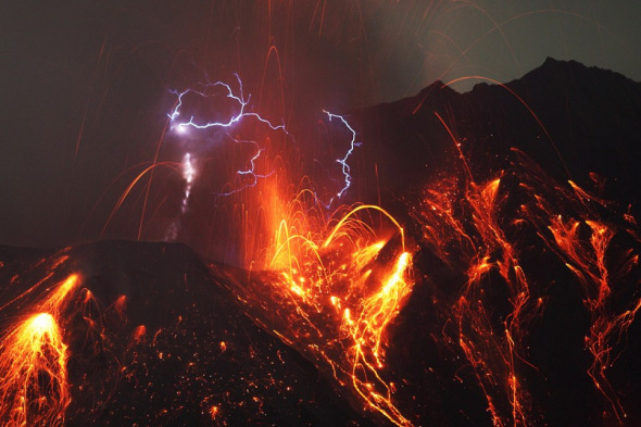 火山喷发是怎样形成的