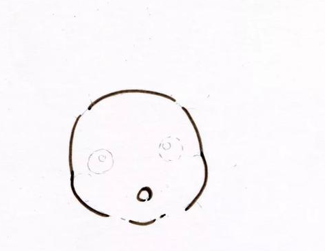 皮卡丘简笔画