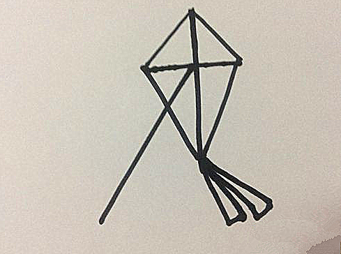 风筝简笔画