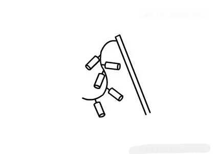 鞭炮简笔画