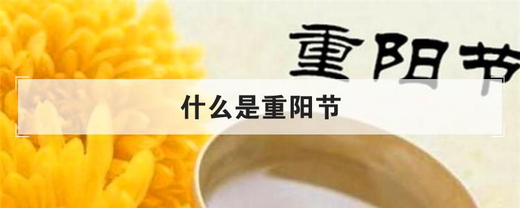 什么是重阳节