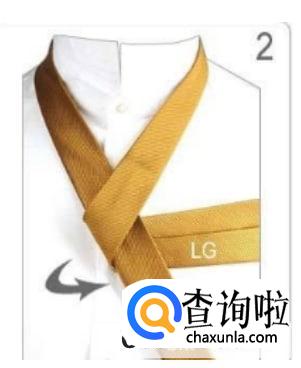 领带打结教程