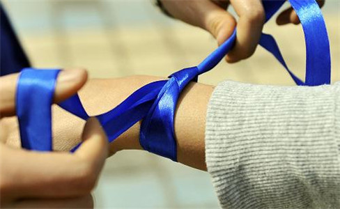 蓝丝带代表什么意思