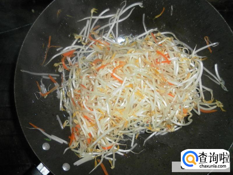 绿豆芽怎么炒好吃