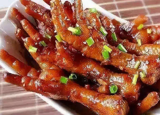 鸡爪几个指头