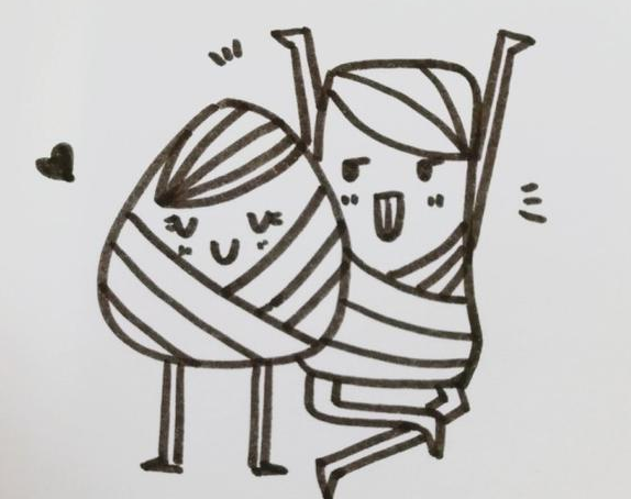 端午节简笔画