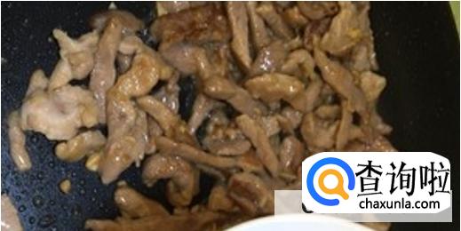 辣椒炒肉丝br