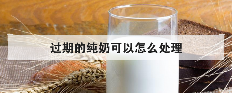 过期的纯奶可以怎么处理