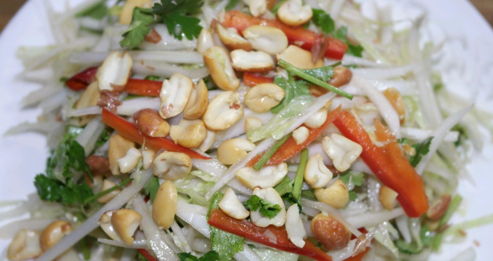 凉拌白菜丝怎么拌好吃窍门