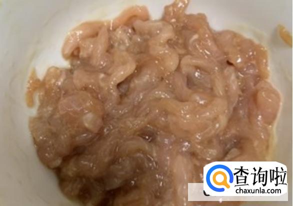 韭黄肉丝