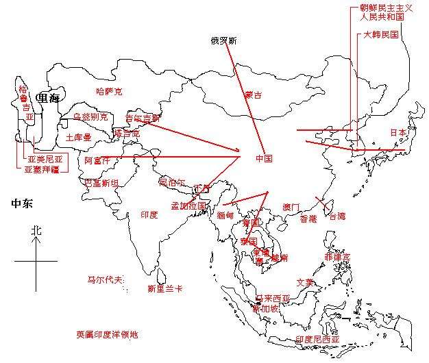 世界上邻国最多的国家