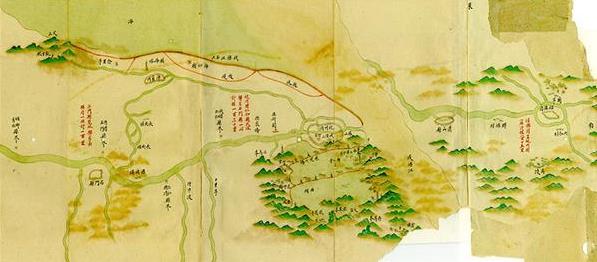 古代是怎么画地图的