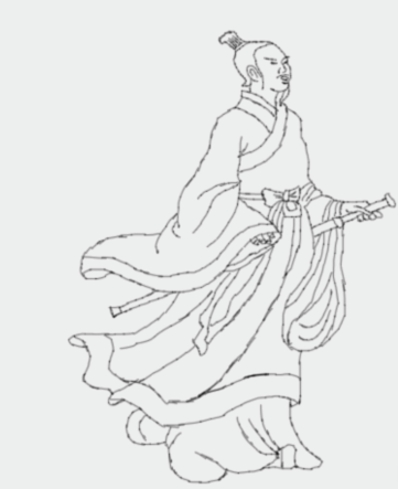 屈原简笔画